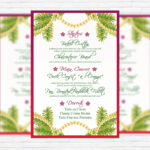 Christmas Menu Vol.2 - Premium A5 Menu Template