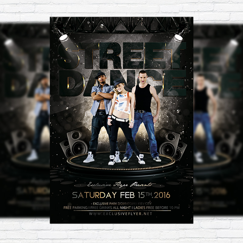 111-486.jpg Street Dance - Premium Flyer Template + Facebook Cover