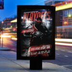 Playoffs Basketball - Premium Flyer Template + Facebook Cover