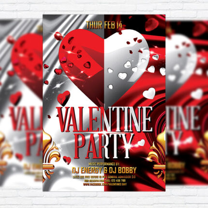 Sexy Night - Premium Flyer Template + Facebook Cover