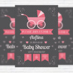 Baby Shower - Premium Business Flyer PSD Template
