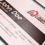 Corporate Brown Business Card - Free PSD Template - Image 3