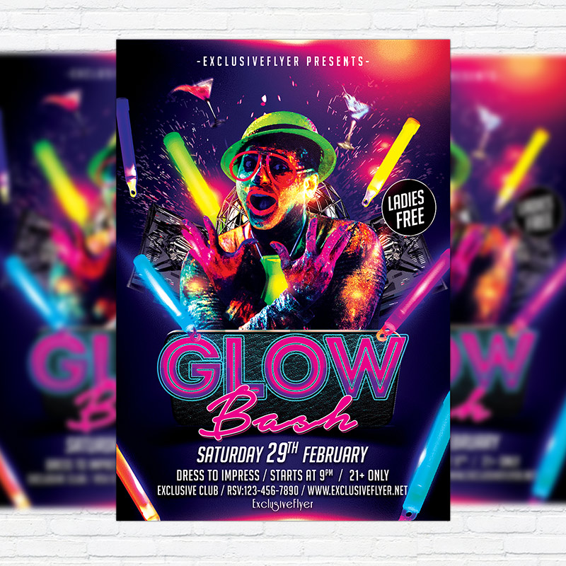 1-23.jpg Electro - Premium Flyer Template + Facebook Cover-1