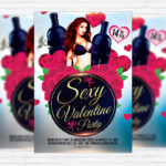Candy Party - Premium Flyer Template + Facebook Cover-1