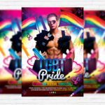 LGBT Pride - Premium Flyer Template + Facebook Cover