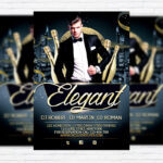 Elegant Party - Free Club and Party Flyer PSD Template