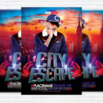 City Escape - Premium Flyer Template + Facebook Cover