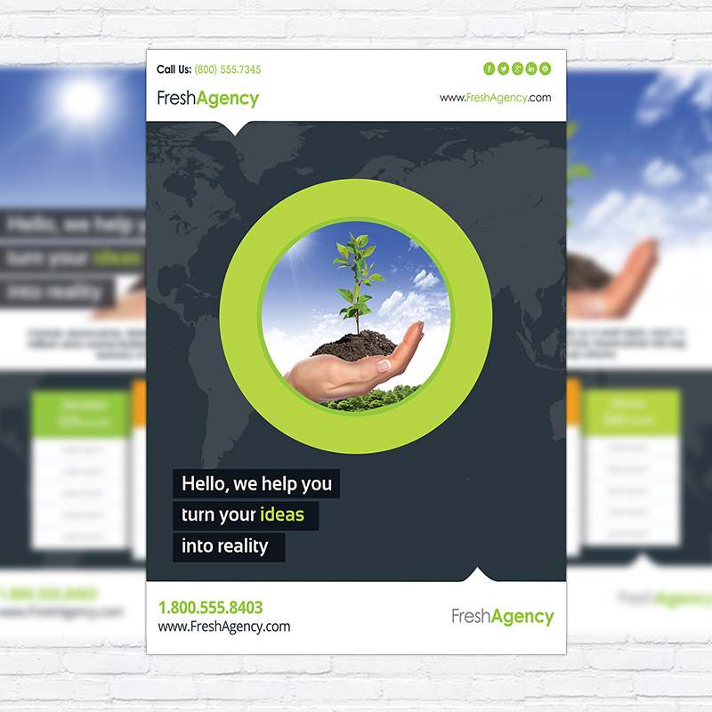 1-99.jpg Business Flyer - Premium Business Flyer PSD Template - Image 1