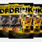 Drink Party - Premium PSD Flyer Template