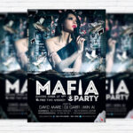 Mafia Party - Premium PSD Flyer Template