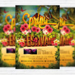 Spring Festival - Premium PSD Flyer Template