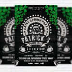 Minimal St. Patrick's Day - Premium PSD Flyer Template