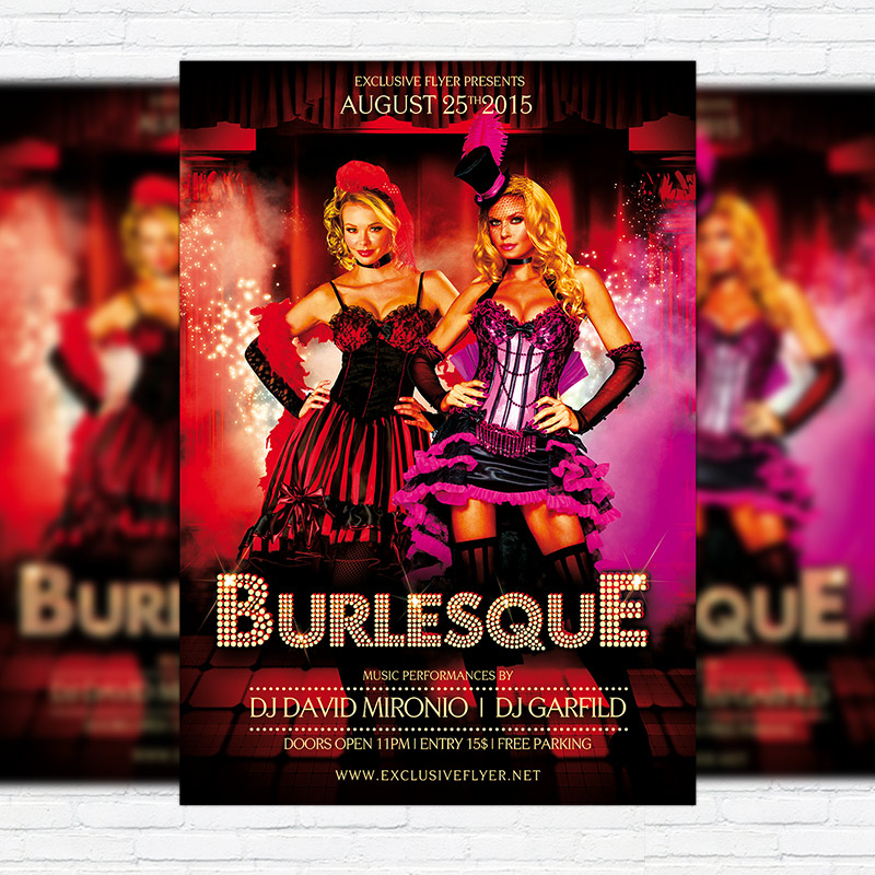 111-225.jpg Burlesque - Premium Flyer Template + Facebook Cover - Image 1