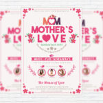 Mother’s Love - Premium Flyer Template + Facebook Cover