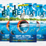 Lost Remix - Premium Flyer Template + Facebook Cover