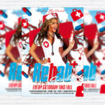 Rehab Saturdays - Premium Flyer Template + Facebook Cover