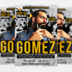 DJ Club Party - Premium Flyer Template + Facebook Cover