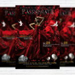 Passionate - Premium Flyer Template + Facebook Cover