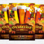 Octoberfest - Premium Flyer Template + Facebook Cover