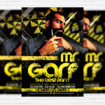 Mr.Garf - Premium Flyer Template + Facebook Cover