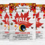 Fall Festival Vol.4 - Premium Flyer Template + Facebook Cover