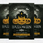 Halloween Vol.3 - Premium Flyer Template + Facebook Cover