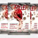 Thriller Party - Premium Flyer Template + Facebook Cover