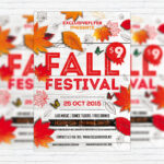 Fall Festival Vol.5 - Premium Flyer Template + Facebook Cover