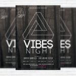 Vibes Night - Premium PSD Flyer Template