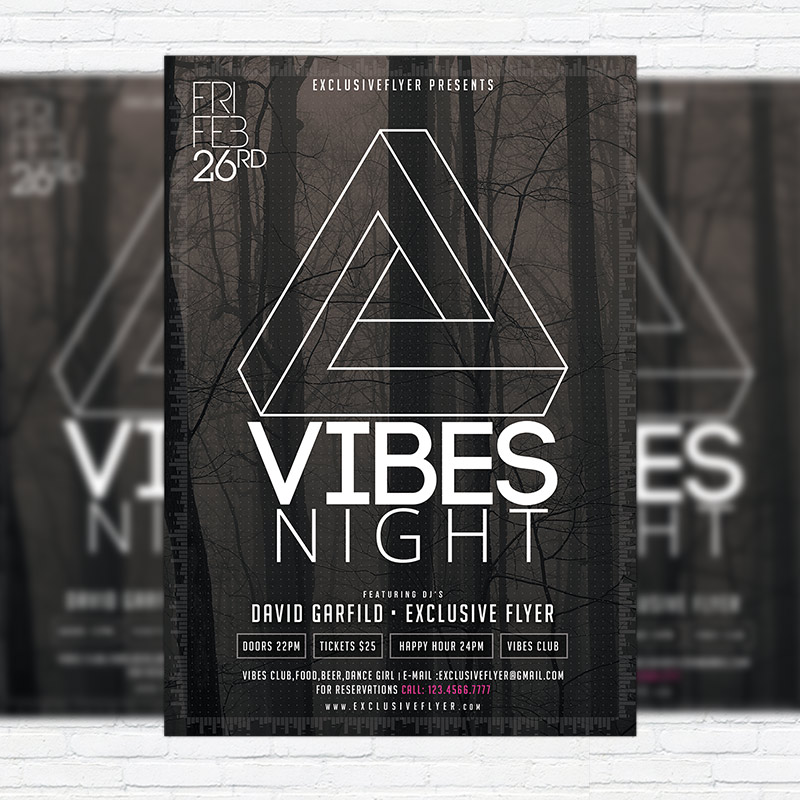 111-81.jpg Vibes Night - Premium PSD Flyer Template - Image 1