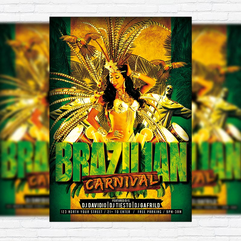 111-93.jpg Brazilian Carnival - Premium PSD Flyer Template - Image 1