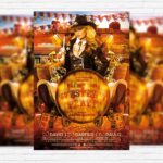 Western Party - Premium PSD Flyer Template