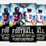 American Football - Premium PSD Flyer Template