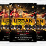 Urban Touch - Free Club and Party Flyer PSD Template