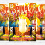 Pina Colada Konnekt - Premium PSD Flyer Template