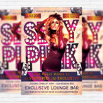 Sexy Pink Party - Premium PSD Flyer Template