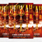 Hookah Saturday - Premium PSD Flyer Template