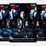 Black Night Party - Premium PSD Flyer Template