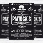 Patrick's Saint Festival - Premium PSD Flyer Template