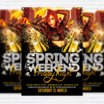 Spring Weekend - Premium PSD Flyer Template