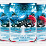 Ice Hockey Game - Premium PSD Flyer Template
