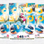 Dub Step Dance - Premium Flyer Template + Facebook Cover