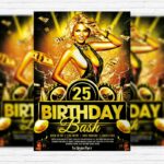 Birthday Bash - Premium PSD Flyer Template