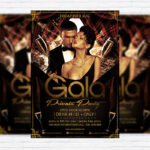 Gala Private Party - Premium Flyer Template + Facebook Cover