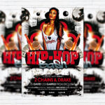 Hip Hop Bash - Premium Flyer Template + Facebook Cover
