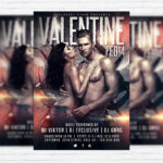 Valentine Party - Premium PSD Flyer Template