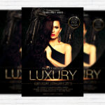 Luxury Night Party - Premium PSD Flyer Template