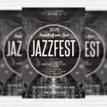 Jazz Fest Party - Premium PSD Flyer Template