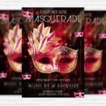Masquerade Ball - Premium PSD Flyer Template