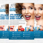 Dental Clinic - Free Club and Party Flyer PSD Template